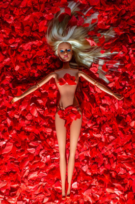 American Beauty mit Puppe 